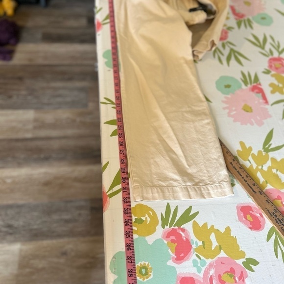 J.crew medium/34 100% cotton khaki pants - Picture 8 of 10